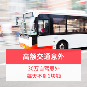 新一站交通意外险豪华版 含道路救援